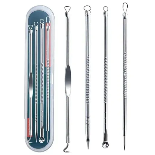 Stainless Steel Acne Blackhead Removal Needles Practical Facial Cleaning Tool